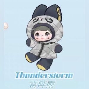 <Authentic>Nommi Weather Forecast Series Plush doll - Thunderstorm